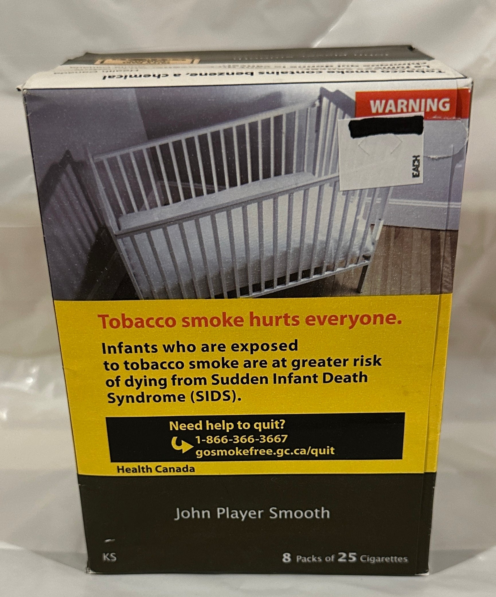 Player's, Player's Smooth and Player's Original, Regular Size, 20 and 25  cigarettes recalled due to Fire Hazard - Canada.ca